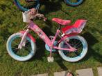 Kinderfiets 16 inch princessen, Ophalen, Gebruikt, Zijwieltjes