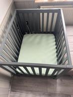 Park baby donkergrijs, Kinderen en Baby's, Babyparken, Ophalen, Zo goed als nieuw, In hoogte verstelbaar