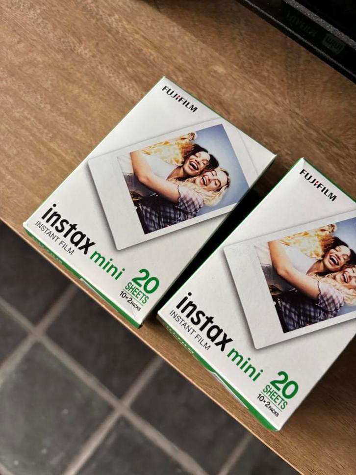 Instax mini fotopapier, Audio, Tv en Foto, Fotografie | Fotopapier, Zo goed als nieuw, Ophalen