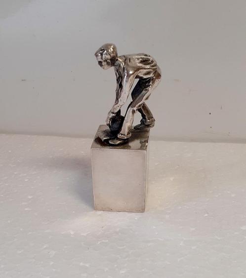 Plated kegelaar, Antiek en Kunst, Antiek | Zilver en Goud, Zilver, Ophalen of Verzenden
