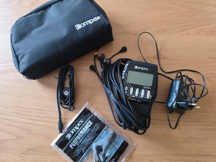 Compex Runner Electrostimulateur running Noir, Sport en Fitness, Fitnessapparatuur, Zo goed als nieuw, Ophalen of Verzenden