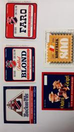 Bockor, étiquettes (17), Collections, Marques de bière, Comme neuf, Enlèvement ou Envoi