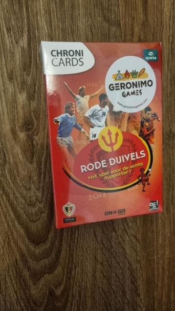 Geronimo games - chroni cards - rode duivels
