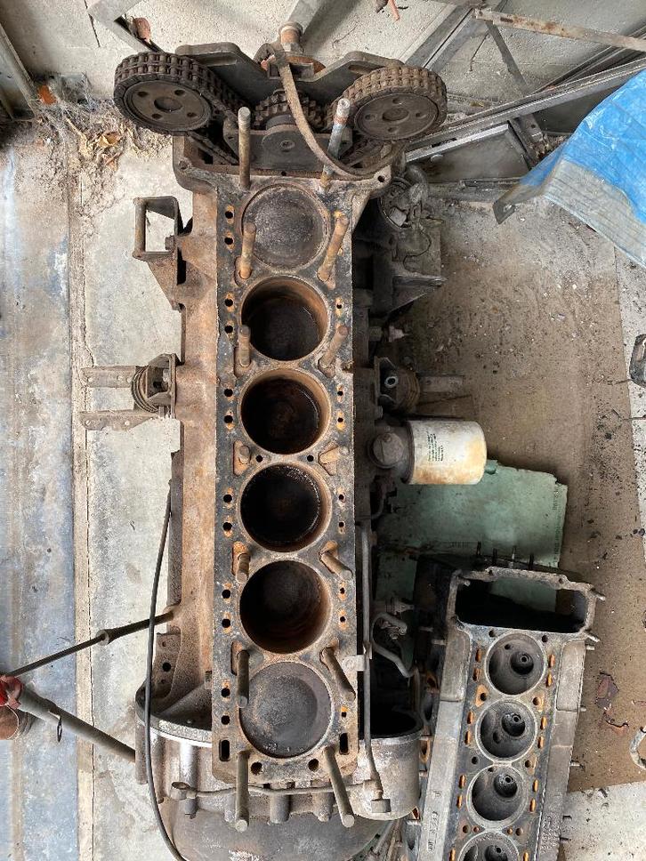 Jaguar XJ6 4.2l Series 2-motor uit 1978, Auto-onderdelen, Motor en Toebehoren, Oldtimer onderdelen, Jaguar, Gebruikt, Ophalen