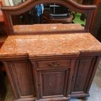 Mooie kast met spiegel en marmeren blad, Huis en Inrichting, Ophalen, Zo goed als nieuw