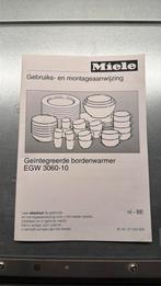 Warmhoudlade Mielep EGW 3060-10, Ophalen, Gebruikt