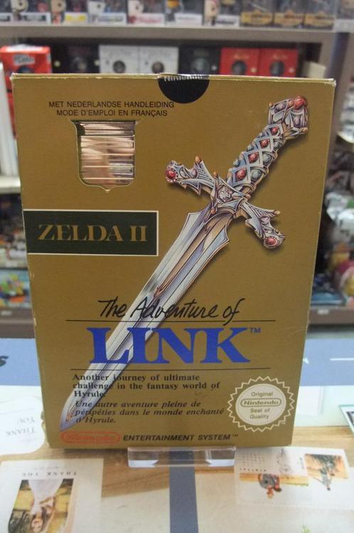 zelda II the adventure of link nes, Games en Spelcomputers, Games | Nintendo NES, Gebruikt, Avontuur en Actie, 1 speler, Vanaf 16 jaar