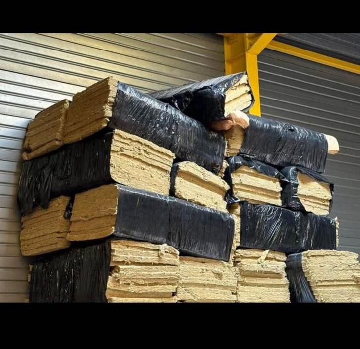 Isolant 4cm laine de roche, Doe-het-zelf en Bouw, Isolatie en Afdichting, Gebruikt, Steenwol, 4 tot 8 cm, Ophalen