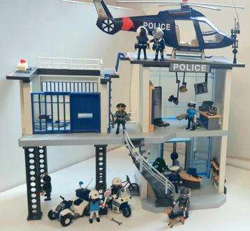 Playmobil 5182 5369 3986 3655 5183 Lot Police Commissariat 