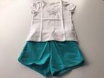 Short + t - shirt, 122, Ophalen of Verzenden, Gebruikt, Meisje, Setje