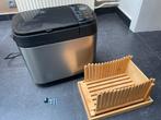 Panasonic broodbakmachine in prima staat + houten snijplank, Elektronische apparatuur, Broodbakmachines, Ophalen of Verzenden