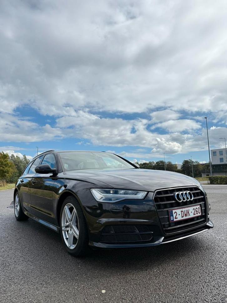 Audi A6 2.0 TDI S-Tronic, Auto's, Audi, Particulier, A6, Diesel, Euro 6, Break, 5 deurs, Automaat, Zwart, Zwart, Leder, Voorwielaandrijving