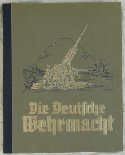 Plaatjes Cigarettenbilder Album Die Deutsche Wehrmacht 1936., Boeken, Prentenboeken en Plaatjesalbums, Gelezen, Plaatjesalbum
