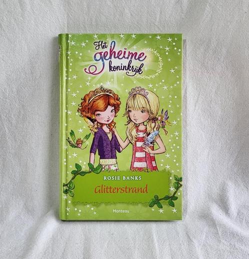 Boek Rosie Banks - Glitterstrand (7-9 jaar), Livres, Livres pour enfants | Jeunesse | Moins de 10 ans, Comme neuf, Enlèvement ou Envoi