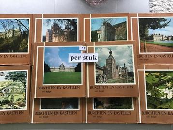 10 boeken "Burchten en Kastelen" van België van Artis beschikbaar voor biedingen