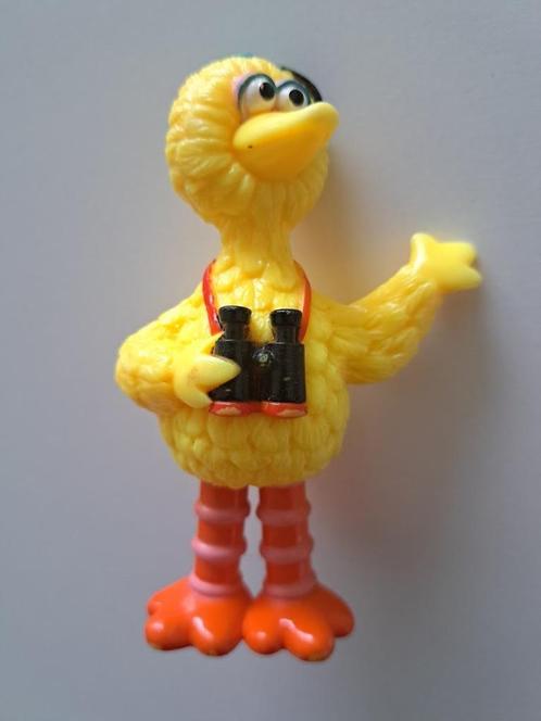 Vintage - Sesamstraat - Big Bird- Jim Henson, Verzamelen, Poppetjes en Figuurtjes, Zo goed als nieuw, Ophalen of Verzenden