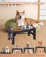 Verhoogde voerbakken | opvouwbare | voederbak voor honden