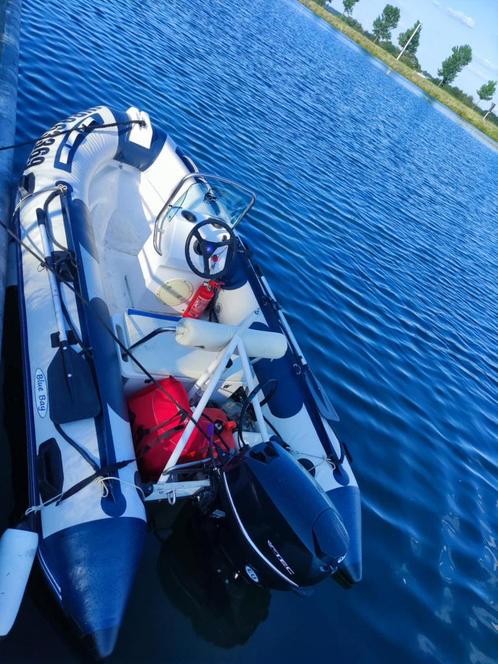 Semi rigide + remorque, Watersport en Boten, Rubberboten, Zo goed als nieuw, Zodiac, Ophalen