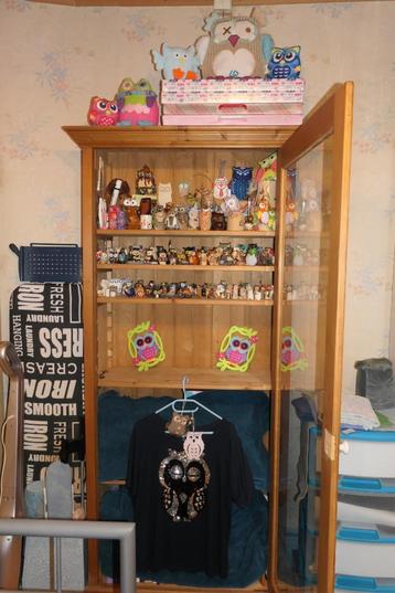 Collection de hiboux et éléments "hiboux" beschikbaar voor biedingen
