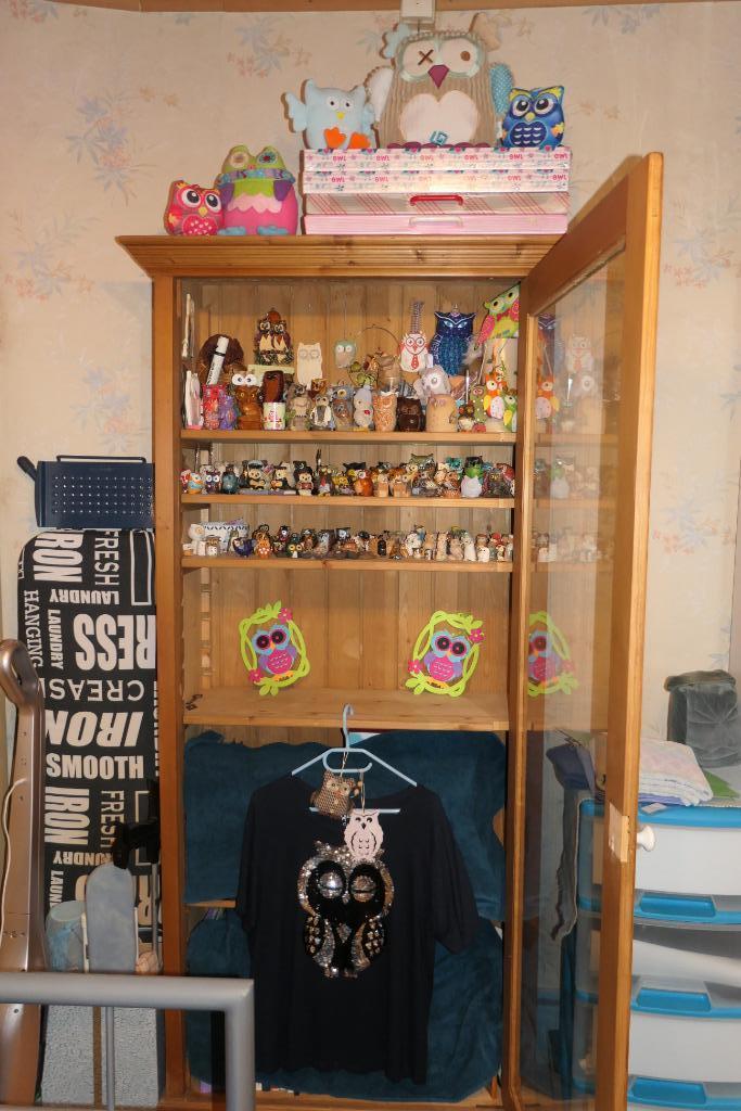 Collection de hiboux et éléments "hiboux", Verzamelen, Dierenverzamelingen, Zo goed als nieuw, Ophalen