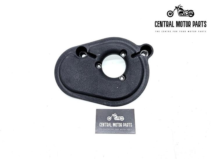 Backplate Dyna 2008-2017 wrinkled black open air filter, Motoren, Onderdelen | Harley-Davidson, Gebruikt, Ophalen of Verzenden