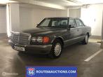 Mercedes-Benz 300 SE (W126) | 1988 | Route 66 Auctions, Auto's, Lederen bekleding, 4 deurs, Bedrijf, Zilver of Grijs