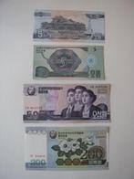 Nieuwe bankbiljetten van Noord-Korea (4), Postzegels en Munten, Verzenden
