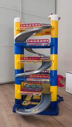 Stevige Speelgoed garage - merk MOTLO - ALS NIEUW, Racebaan, Zo goed als nieuw, Handmatig, Ophalen