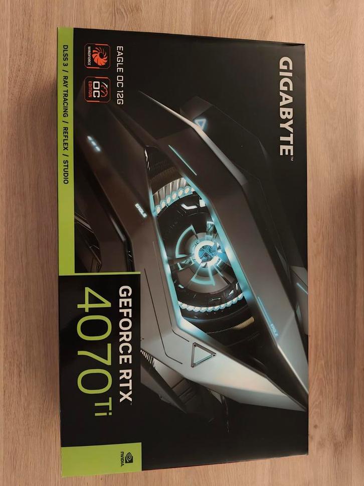 GEFORCE RTX 4070 Ti GIGABYTE EAGLE, Informatique & Logiciels, Cartes vidéo, Nvidia, PCI, Enlèvement