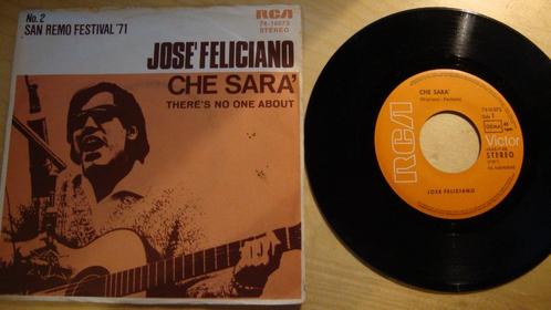 José Feliciano --- Che Sara', CD & DVD, Vinyles Singles, Utilisé, Single, Pop, 7 pouces, Enlèvement ou Envoi
