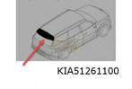 Kia EV9 (11/23-) 3e remlicht (in achterspoiler) Origineel! 9, Verzenden, Nieuw, Kia