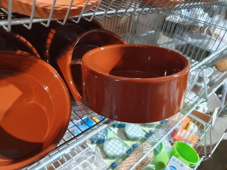 Bruine eetpot 18 x 7 cm
- Winkel en webshop, Dieren en Toebehoren, Knaagdieren en Konijnen | Toebehoren, Nieuw, Ophalen