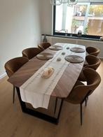 Eettafel, Huis en Inrichting, Tafels | Eettafels, Ophalen, Gebruikt, 200 cm of meer, 50 tot 100 cm