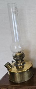 Klassieke petroleumlamp, Ophalen, Brons