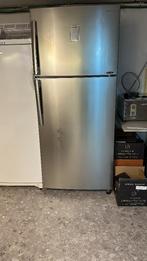 Samsung Ijskast met diepvries in inox, Ophalen, Gebruikt, 200 liter of meer, 60 cm of meer