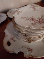 Vaisselle à dessert 13 pièces en porcelaine LIMOGES (Frognet, Enlèvement ou Envoi
