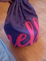 Paarse rugzak met roze print, Ophalen of Verzenden, Gebruikt, Overige merken