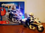 Playmobil 4262 - politie op motor (met zwaailicht), Complete set, Gebruikt, Ophalen