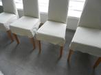 stoelen - eetkamerstoelen - 4 stuks - prima staat, Huis en Inrichting, Vier, Zo goed als nieuw, Hout, Ophalen