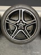 18” orig Mercedes A W177 AMG night edition velgen + banden, 18 inch, Gebruikt, Banden en Velgen, Ophalen of Verzenden