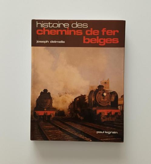 Histoire des chemins de fer belges (Joseph Delmelle), Boeken, Vervoer en Transport, Zo goed als nieuw, Trein, Ophalen of Verzenden