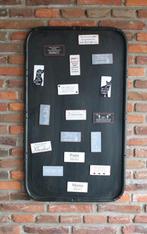 Magneet-Krijtbord memobord- Groot Industrieel - LANDELIJK, Huis en Inrichting, Ophalen of Verzenden, Nieuw, Magneetbord