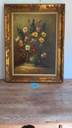 S. Fleury — Nature morte aux fleurs avec bouquet mixte, Antiquités & Art, Art | Peinture | Classique, Enlèvement