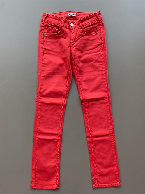 Jeans broek oranje / rood Cimarron NIEUW 140-146, Kinderen en Baby's, Kinderkleding | Maat 146, Nieuw, Meisje, Broek, Ophalen of Verzenden