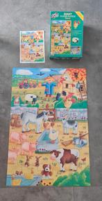 Vloerpuzzel boerderij 36 stukken - galt - 3-6 jaar, Ophalen, Gebruikt