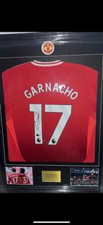 Chemise dédicacée par Alejandro Garnacho, Envoi, Neuf, Maillot