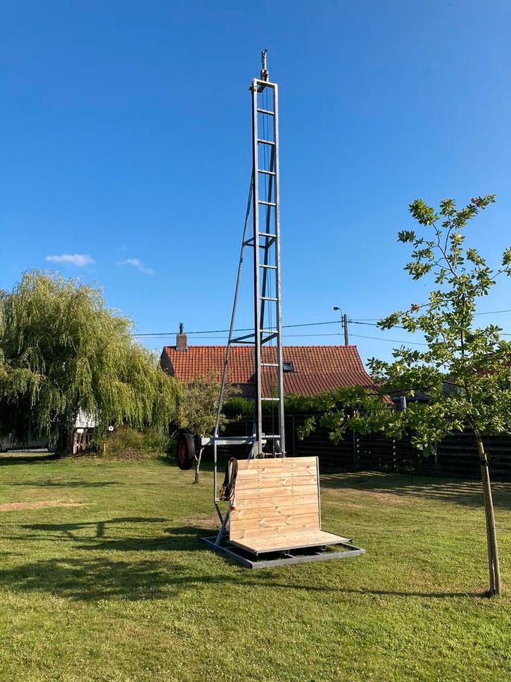 Bouwlift 240V, Bricolage & Construction, Monte-charges, Utilisé, Ascenseur de chantier, Enlèvement