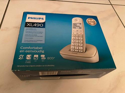 Philips XL4901S/22, Télécoms, Téléphones fixes | Combinés & sans fil, Comme neuf
