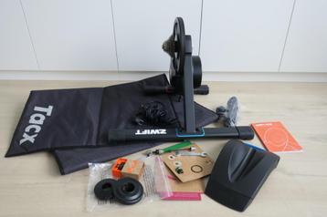 Zwift hub smart trainer 11 speed + Zwift COG + mat + voorwie, Enlèvement, Comme neuf, Autres types