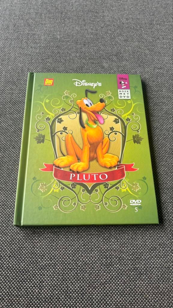 Walt Disney - Pluto Dvd met een boekje, Boeken, Kinderboeken | Jeugd | onder 10 jaar, Zo goed als nieuw, Ophalen of Verzenden